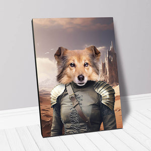 DESSERT CROSSING 1 - Game of Thrones & House Of Dragons Inspired Custom Pet Portrait Canvas
