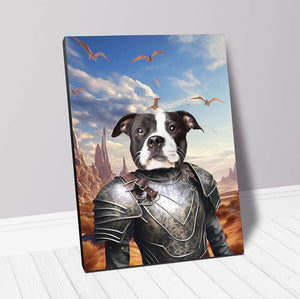 DESSERT CROSSING 3 - Game of Thrones & House Of Dragons Inspired Custom Pet Portrait Canvas