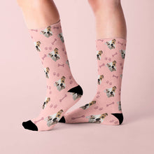 Load image into Gallery viewer, Custom Dog All-Over Print Socks