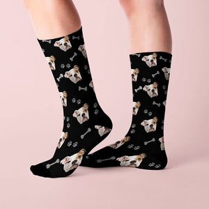 Custom Dog All-Over Print Socks