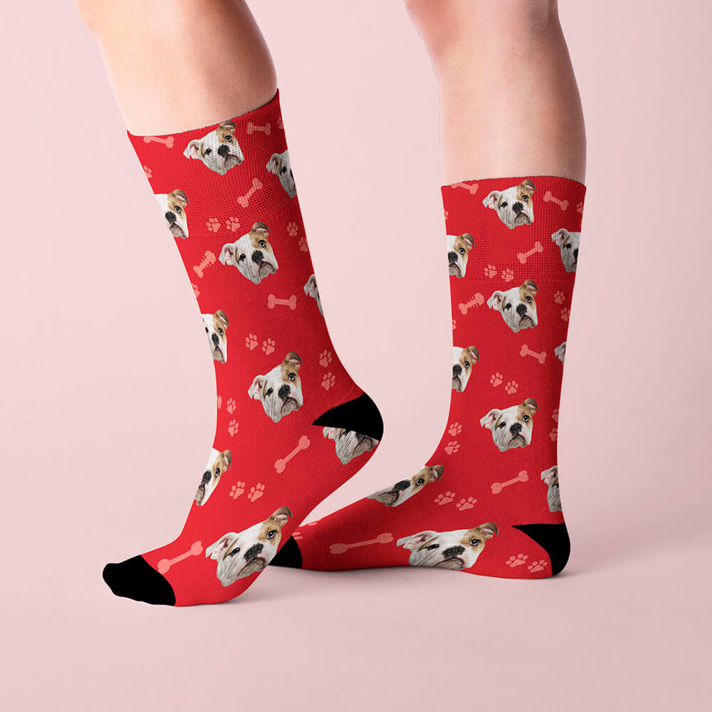 Custom Dog All-Over Print Socks