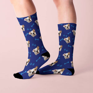 Custom Dog All-Over Print Socks