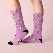 Load image into Gallery viewer, Custom Dog All-Over Print Socks