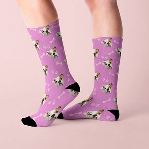 Custom Dog All-Over Print Socks