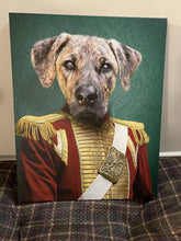 Load image into Gallery viewer, Duke of Pork - Royalty &amp; Renaissance Inspired Custom Pet Portrait Canvas