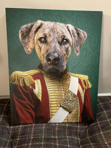 Duke of Pork - Royalty & Renaissance Inspired Custom Pet Portrait Canvas