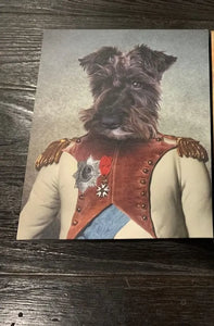 Baron D. Zert - Renaissance Inspired Custom Pet Portrait Canvas