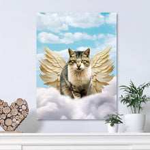 Load image into Gallery viewer, Golden Angel - Heavenly Angels Inspired Custom Pet Portrait Canvas