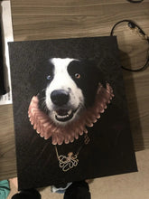 Load image into Gallery viewer, Black Radder - Renaissance Inspired Custom Pet Portrait Canvas