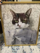 Load image into Gallery viewer, Lady Lick - Renaissance Inspired Custom Pet Portrait Canvas