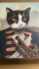 Load image into Gallery viewer, The Squashbuckler - Swashbuckler &amp; Pirate Inspired Custom Pet Portrait Canvas