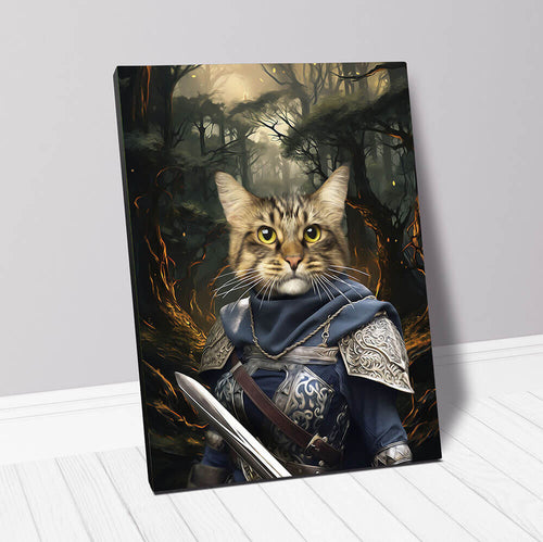 PORK HUNTER - Lord of the Rings Inspired Custom Pet Portrait Canvas