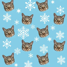 Load image into Gallery viewer, Snowflake - Christmas Custom Pet Socks