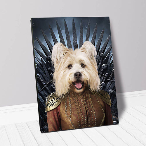 THE BONEROOM 5 - Game of Thrones & House Of Dragons Inspired Custom Pet Portrait Canvas