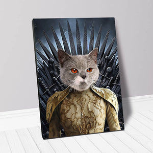 THE BONEROOM 7 - Game of Thrones & House Of Dragons Inspired Custom Pet Portrait Canvas