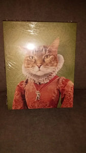 Lady Pluck - Renaissance Inspired Custom Pet Portrait Canvas