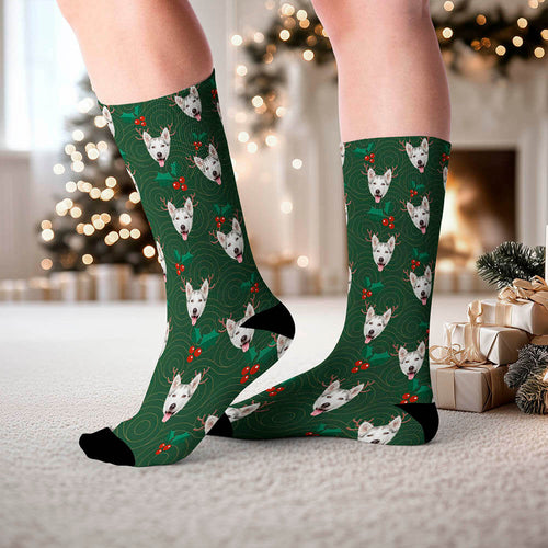 Feeling Thorny - Christmas Custom Pet Socks