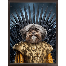 Load image into Gallery viewer, THE BONEROOM 2 - Game of Thrones &amp; House Of Dragons Inspired Custom Pet Portrait Framed Satin Paper Print