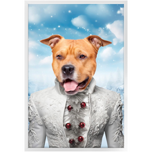 Load image into Gallery viewer, CHRISTMAS CRACKER 5 - Christmas Inspired Custom Pet Portrait Framed Satin Paper Print