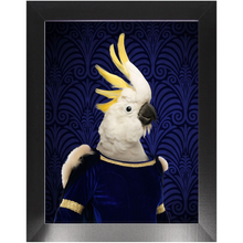 Load image into Gallery viewer, Madam Ockery - Renaissance Inspired Custom Pet Portrait Framed Satin Paper Print