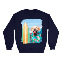 Load image into Gallery viewer, Apparel-DTG-Sweatshirt-Gildan-18000-S-Navy-Mens-CF-20250126173418946