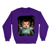 Load image into Gallery viewer, Apparel-DTG-Sweatshirt-Gildan-18000-L-Purple-Unisex-CF-2025012721345244