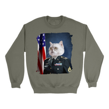 Load image into Gallery viewer, Apparel-DTG-Sweatshirt-Gildan-18000-S-MilitaryGreen-Unisex-CF-20250127220029229