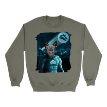 Load image into Gallery viewer, Apparel-DTG-Sweatshirt-Gildan-18000-M-MilitaryGreen-Unisex-CF-20250210001549353