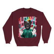 Load image into Gallery viewer, Apparel-DTG-Sweatshirt-Gildan-18000-XL-Maroon-Mens-CF-20250208212448832