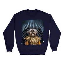 Load image into Gallery viewer, Apparel-DTG-Sweatshirt-Gildan-18000-M-Navy-Mens-CF-20250209233846620