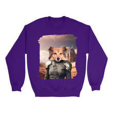 Load image into Gallery viewer, Apparel-DTG-Sweatshirt-Gildan-18000-L-Purple-Unisex-CF-20250129224719379