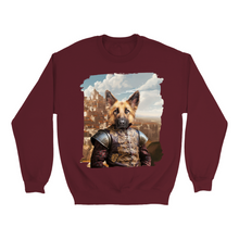 Load image into Gallery viewer, Apparel-DTG-Sweatshirt-Gildan-18000-L-Maroon-Mens-CF-2025012617173044