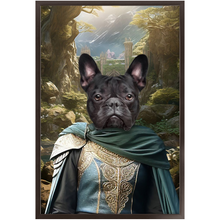 Load image into Gallery viewer, SMIRKWOOD - Lord of the Rings Inspired Custom Pet Portrait Framed Satin Paper Print