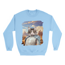 Load image into Gallery viewer, Apparel-DTG-Sweatshirt-Gildan-18000-XL-LightBlue-Unisex-CF-20250129225952398