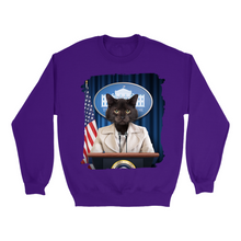 Load image into Gallery viewer, Apparel-DTG-Sweatshirt-Gildan-18000-L-Purple-Unisex-CF-20250126143123482