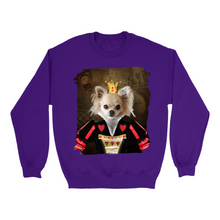 Load image into Gallery viewer, Apparel-DTG-Sweatshirt-Gildan-18000-L-Purple-Unisex-CF-20250209232101666