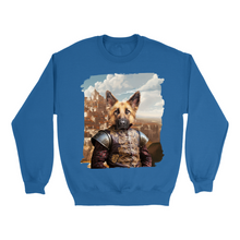 Load image into Gallery viewer, Apparel-DTG-Sweatshirt-Gildan-GI18000-M-Royal-Mens-CF-2025012617173044