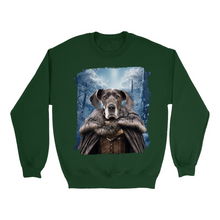 Load image into Gallery viewer, Apparel-DTG-Sweatshirt-Gildan-GI18000-M-ForestGreen-Mens-CF-20250207202912153