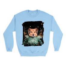 Load image into Gallery viewer, Apparel-DTG-Sweatshirt-Gildan-18000-XL-LightBlue-Unisex-CF-2025012721345244