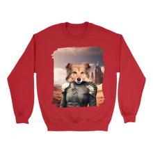 Load image into Gallery viewer, Apparel-DTG-Sweatshirt-Gildan-GI18000-3XL-Red-Mens-CF-20250129224719379