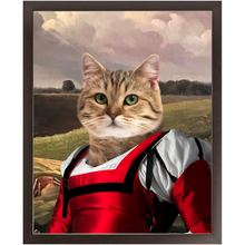 Load image into Gallery viewer, Reign In Spain - Renaissance Inspired Custom Pet Portrait Framed Satin Paper Print