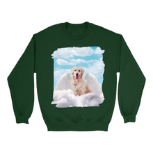 Load image into Gallery viewer, Apparel-DTG-Sweatshirt-Gildan-GI18000-XL-ForestGreen-Mens-CF-20250210123923732