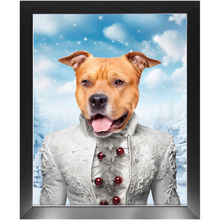 Load image into Gallery viewer, CHRISTMAS CRACKER 5 - Christmas Inspired Custom Pet Portrait Framed Satin Paper Print