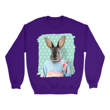 Load image into Gallery viewer, Apparel-DTG-Sweatshirt-Gildan-18000-L-Purple-Unisex-CF-20250126104458552