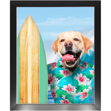 Load image into Gallery viewer, BITCHIN&#39; - Custom Pet Portrait Framed Satin Paper Print