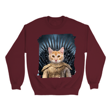 Load image into Gallery viewer, Apparel-DTG-Sweatshirt-Gildan-18000-L-Maroon-Mens-CF-20250209232951513