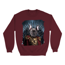 Load image into Gallery viewer, Apparel-DTG-Sweatshirt-Gildan-18000-M-Maroon-Mens-CF-20250209234809735