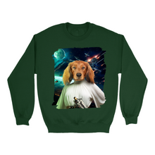 Load image into Gallery viewer, Apparel-DTG-Sweatshirt-Gildan-GI18000-M-ForestGreen-Mens-CF-20250208220405805