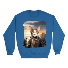 Load image into Gallery viewer, Apparel-DTG-Sweatshirt-Gildan-GI18000-M-Royal-Mens-CF-20250126170457655