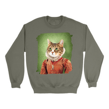 Load image into Gallery viewer, Apparel-DTG-Sweatshirt-Gildan-18000-L-MilitaryGreen-Unisex-CF-20250207001722395